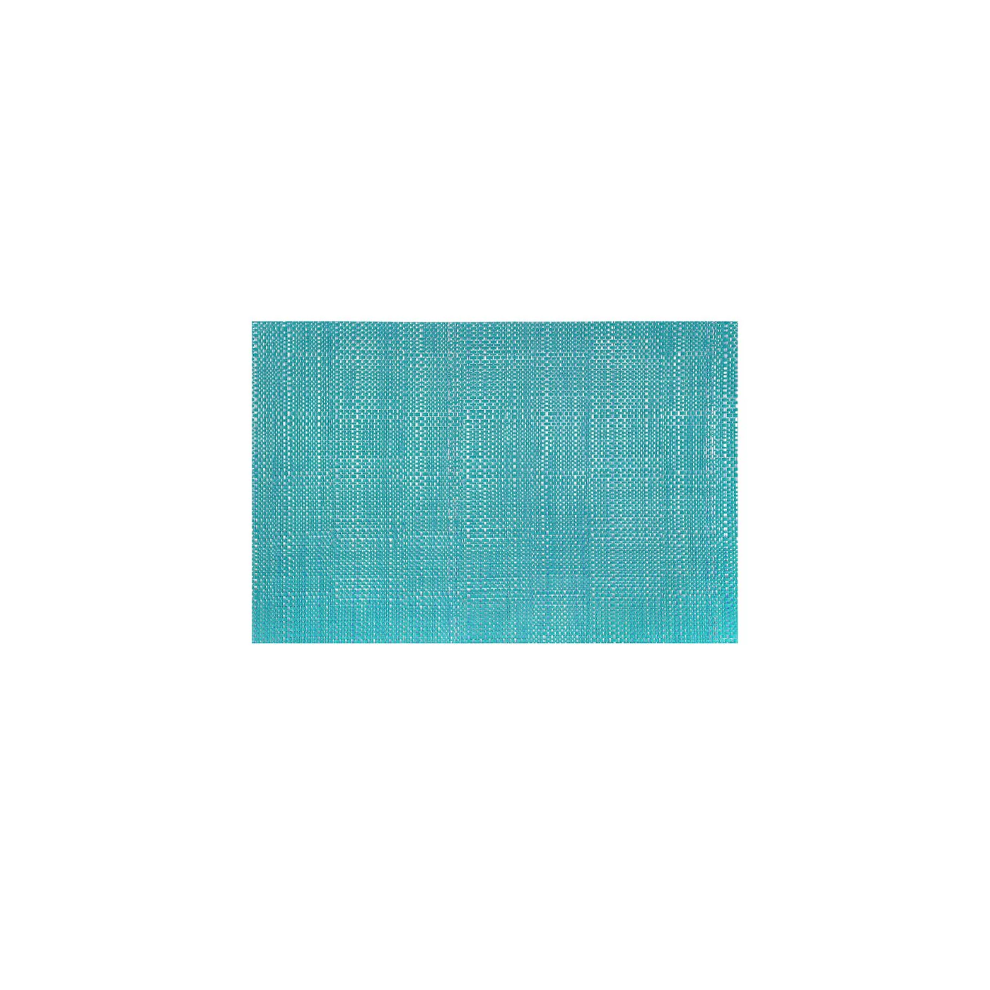 Placemat, Basketweave Aqua - Image 1
