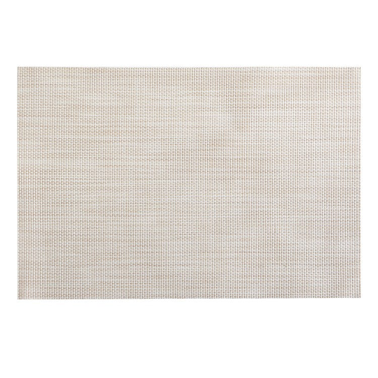Placemat, Basketweave Winter Stripe
