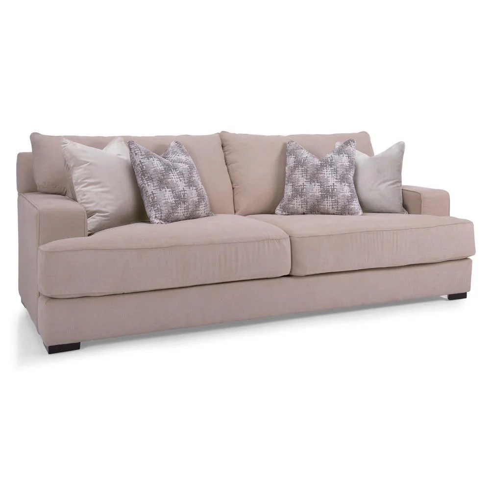Decor-Rest Furniture Stationary Fabric Sofa 2702-01 Sofa - Image 1