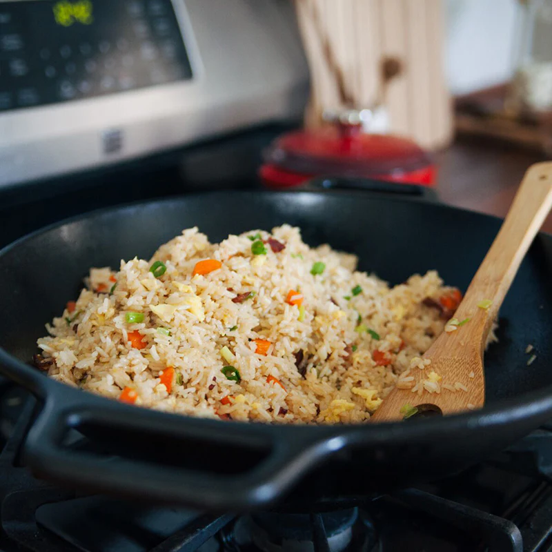 Wok, Cast Iron - Image 2