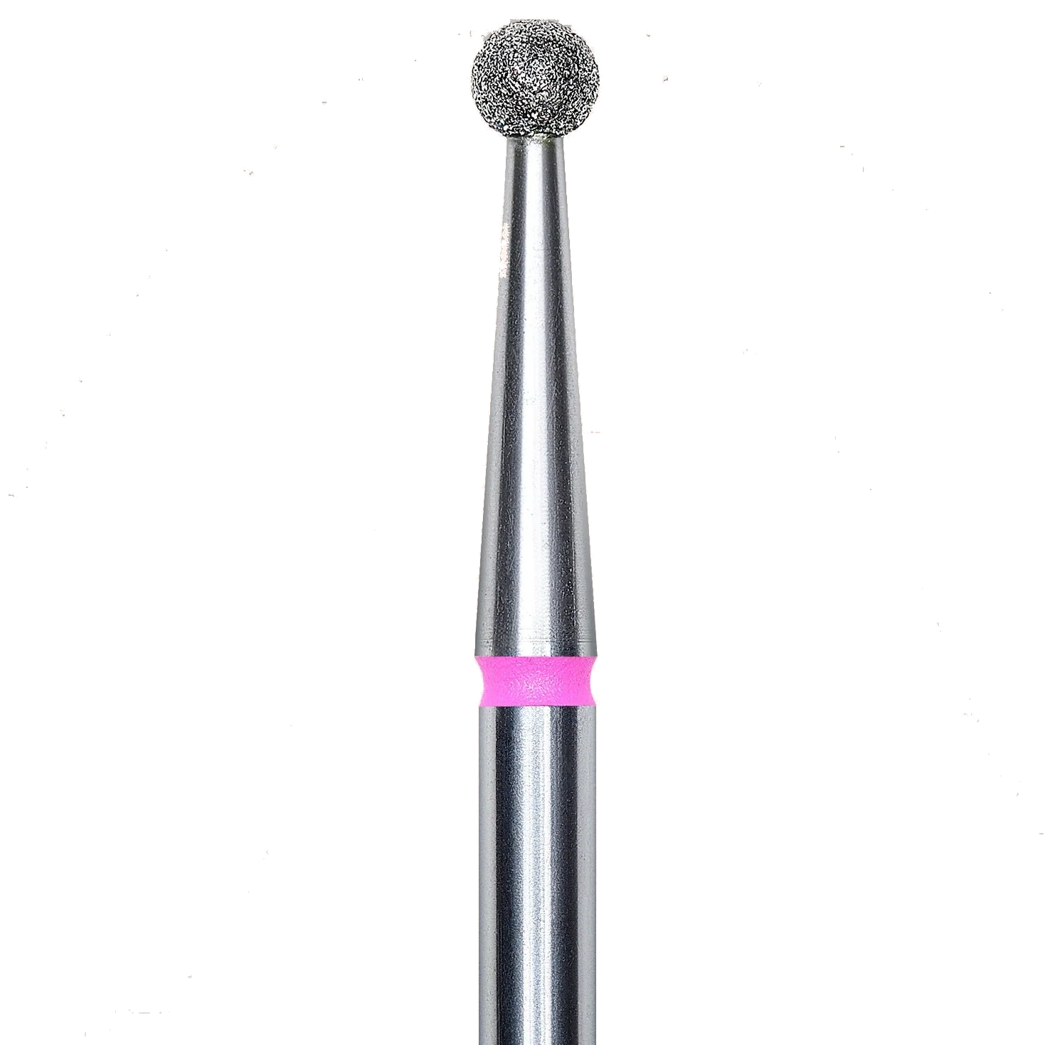 DIAMOND NAIL DRILL BIT, "BALL", RED, HEAD DIAMETER 3.5MM (FA01R035) - STALEKS™ - Image 2
