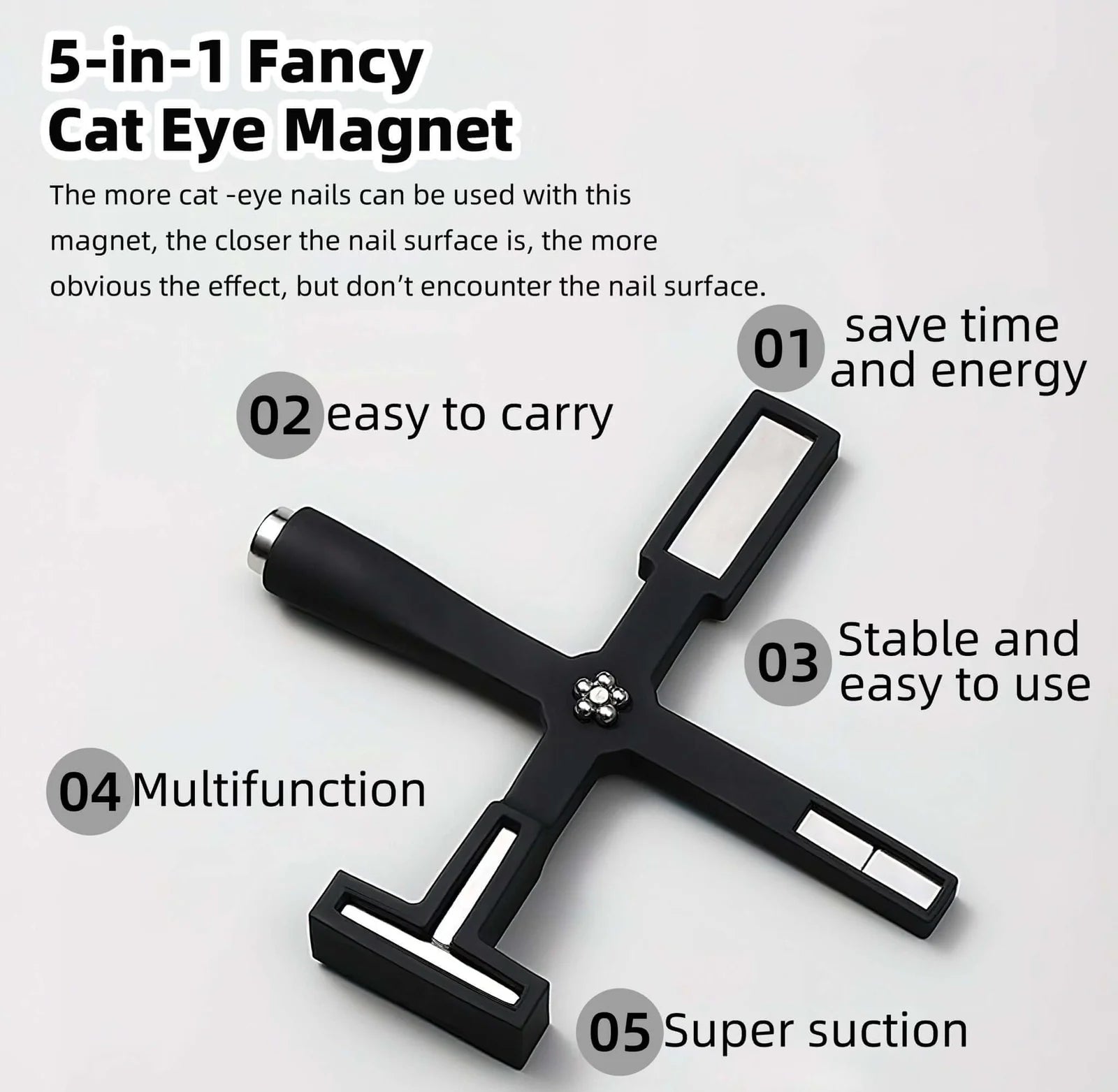 5-in-1 Fancy Cat Eye Magnet - Image 3
