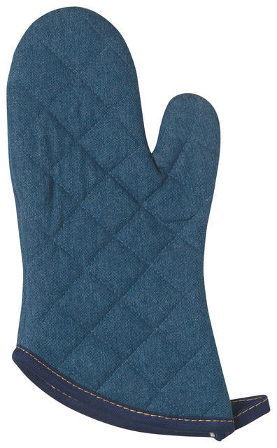 Oven Mitt Set, Denim