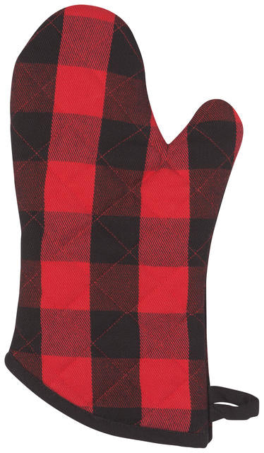 Oven Mitt Set, Buffalo Check
