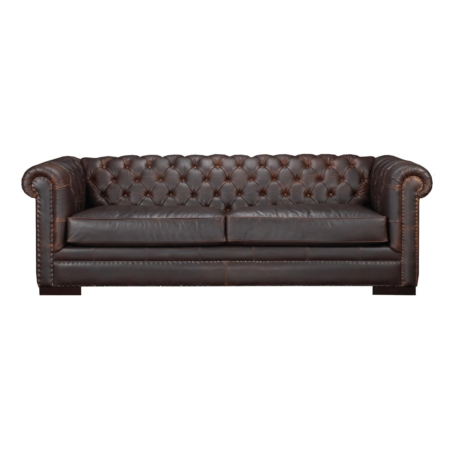 Brentwood Classics Kennedy Stationary Leather Sofa L1330-38 - Image 1