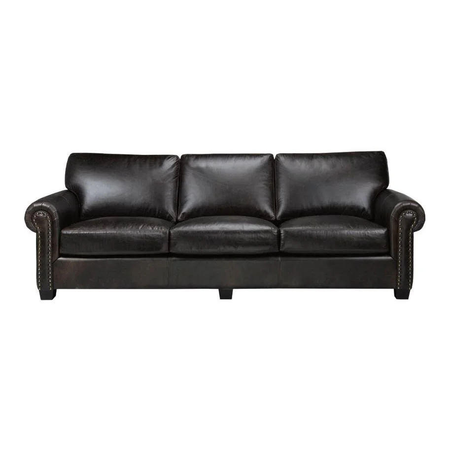 Leather Craft Collingwood Stationary Leather Sofa COLLINGWOOD-38 - Image 1