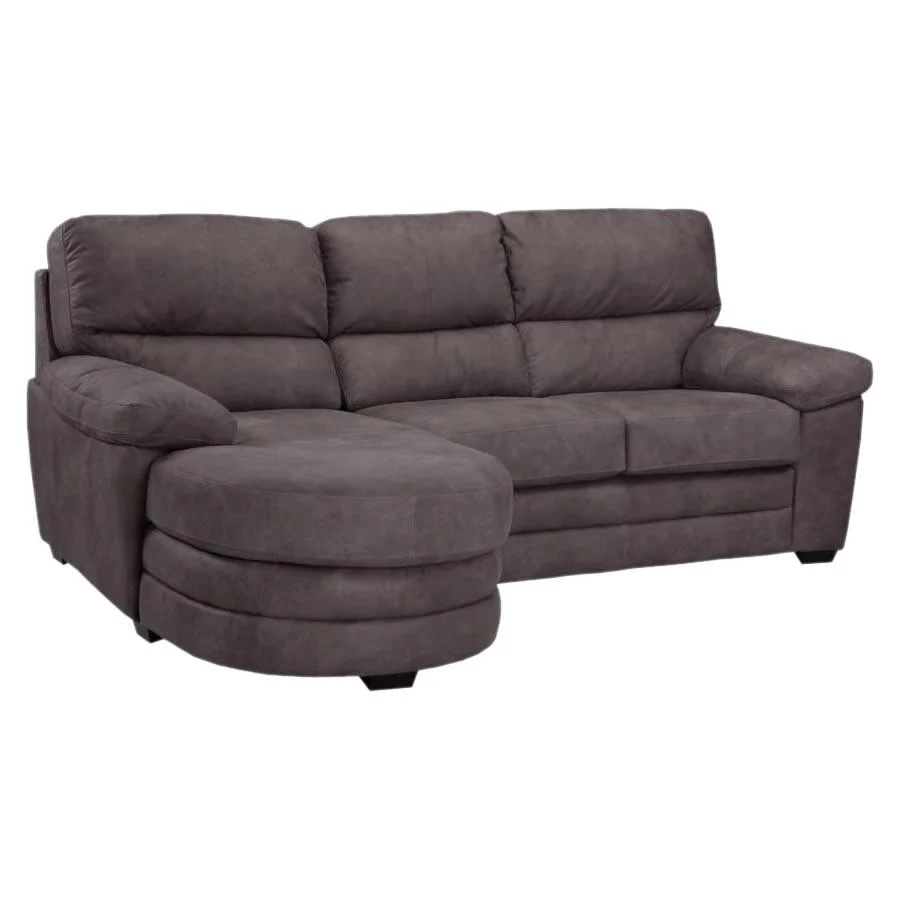 Leather Craft Collingwood Stationary Leather Sofa Colorado LHF Sofa with Chaise - Image 1