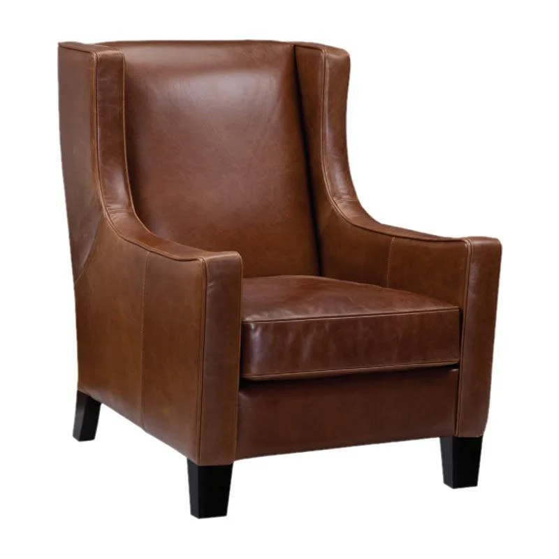 Leather Craft Stationary Leather Chair 795 Chair - Image 1