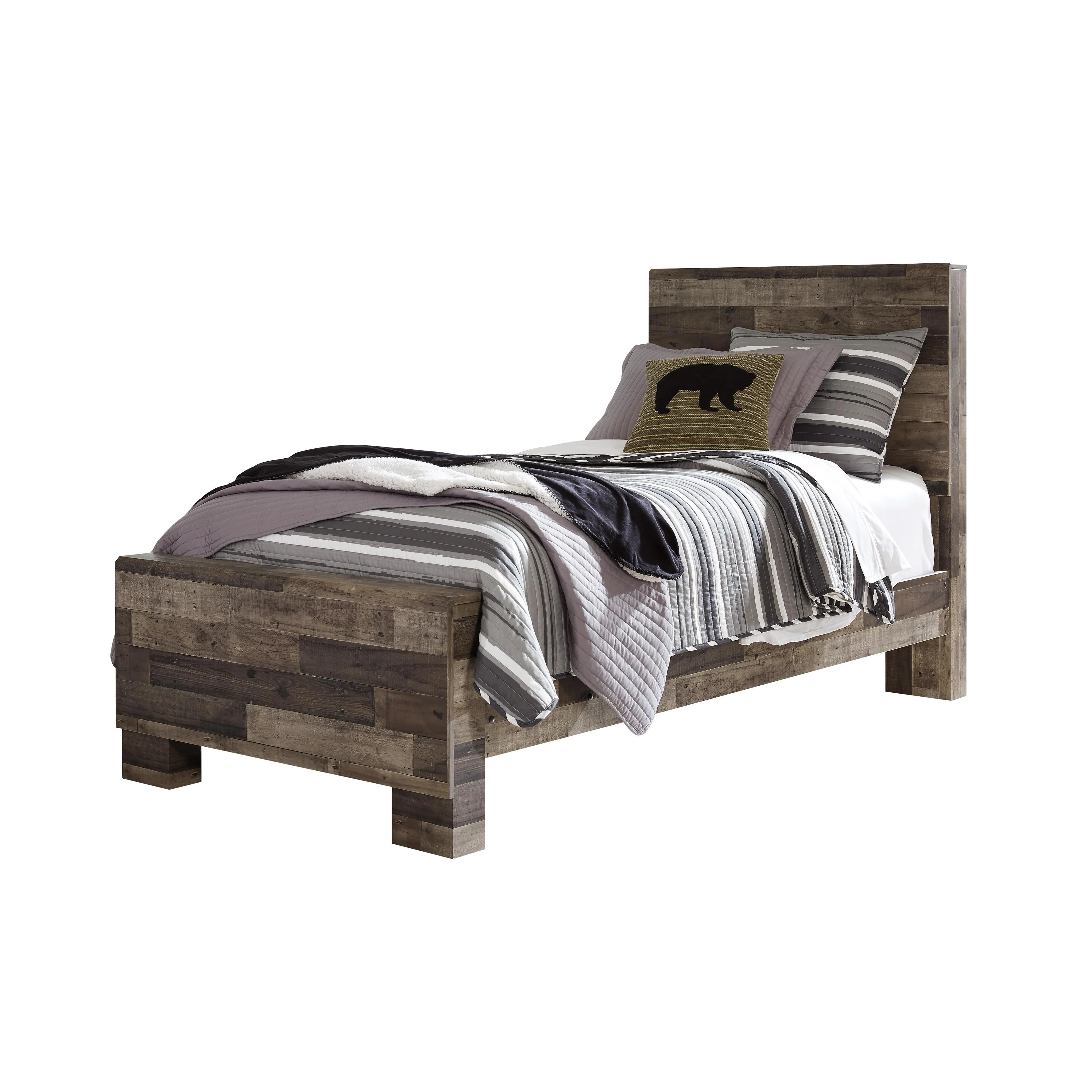 Benchcraft Derekson B200B2 Twin Panel Bed - Image 1