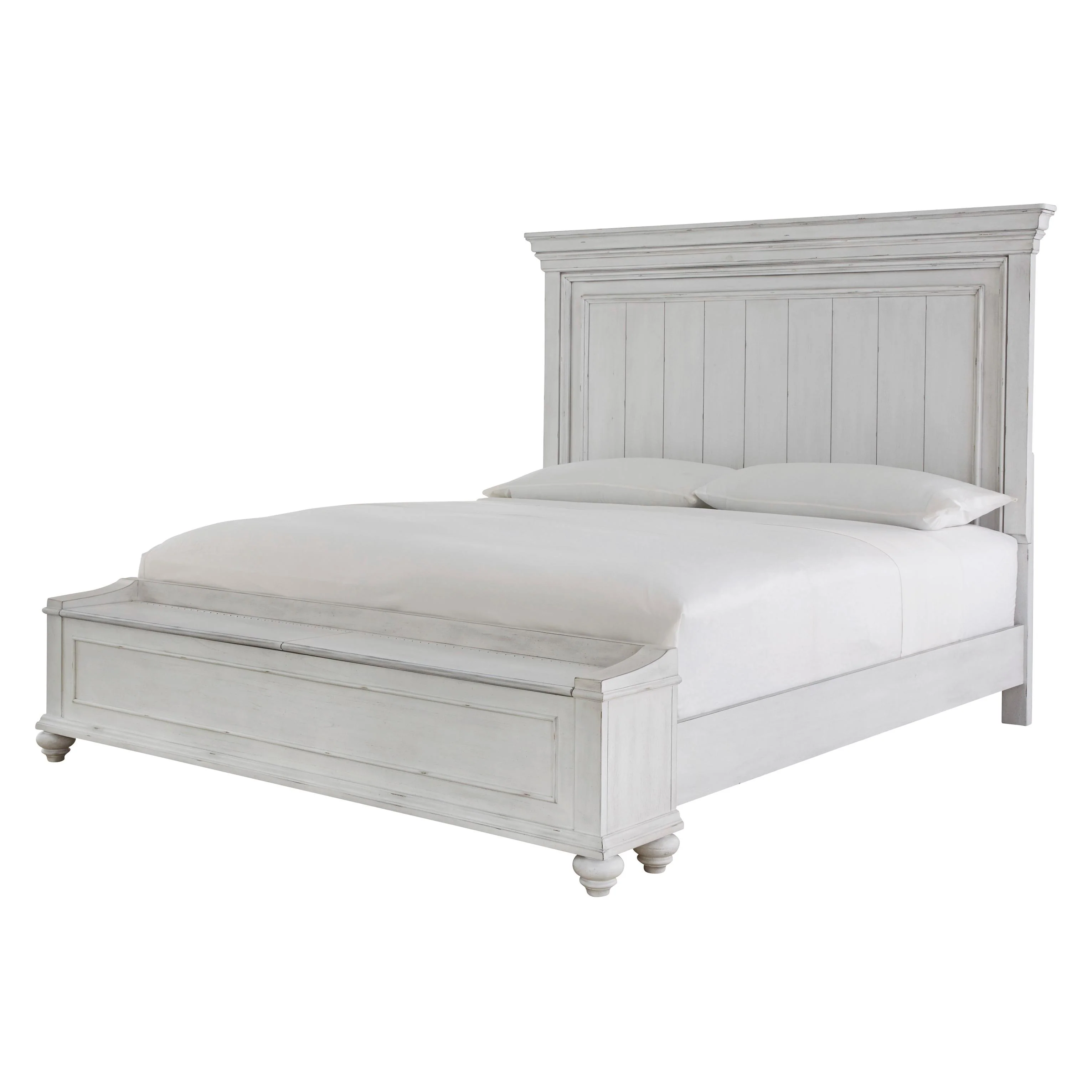 Benchcraft Kanwyn California King Panel Bed with Storage B777-58/B777-56S/B777-94