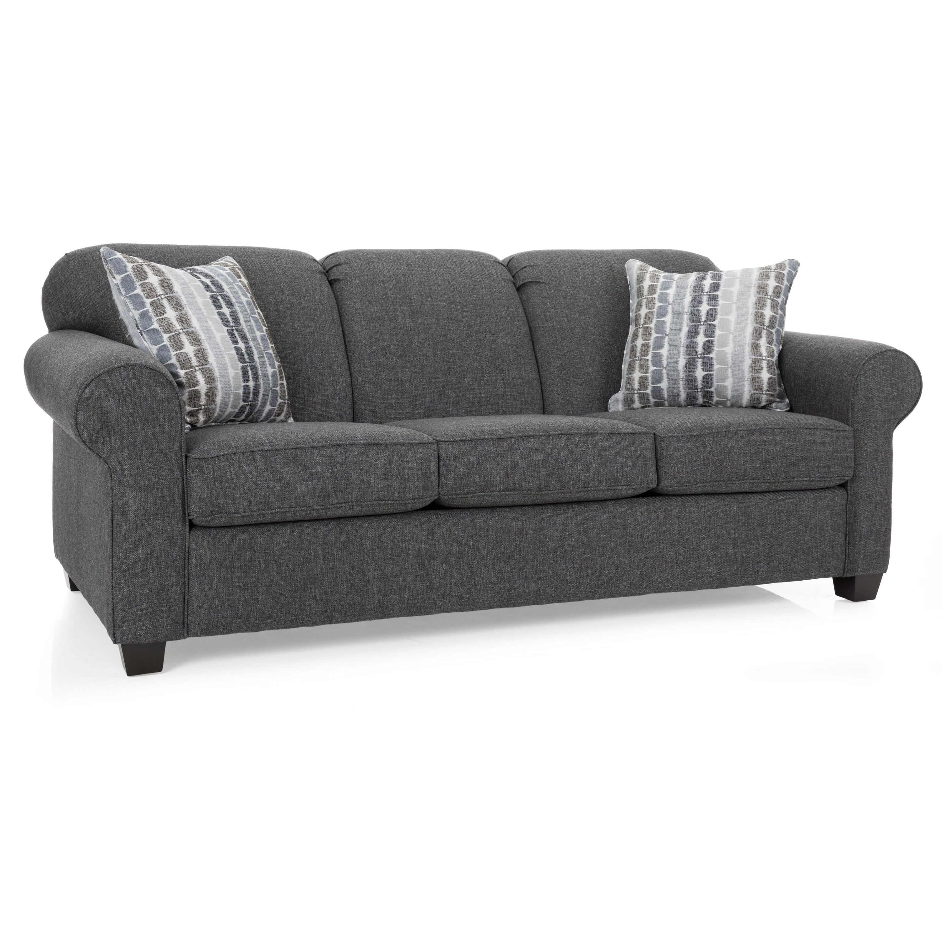 Decor-Rest Furniture Fabric Queen Sofabed 2455-QB Queen Sofabed