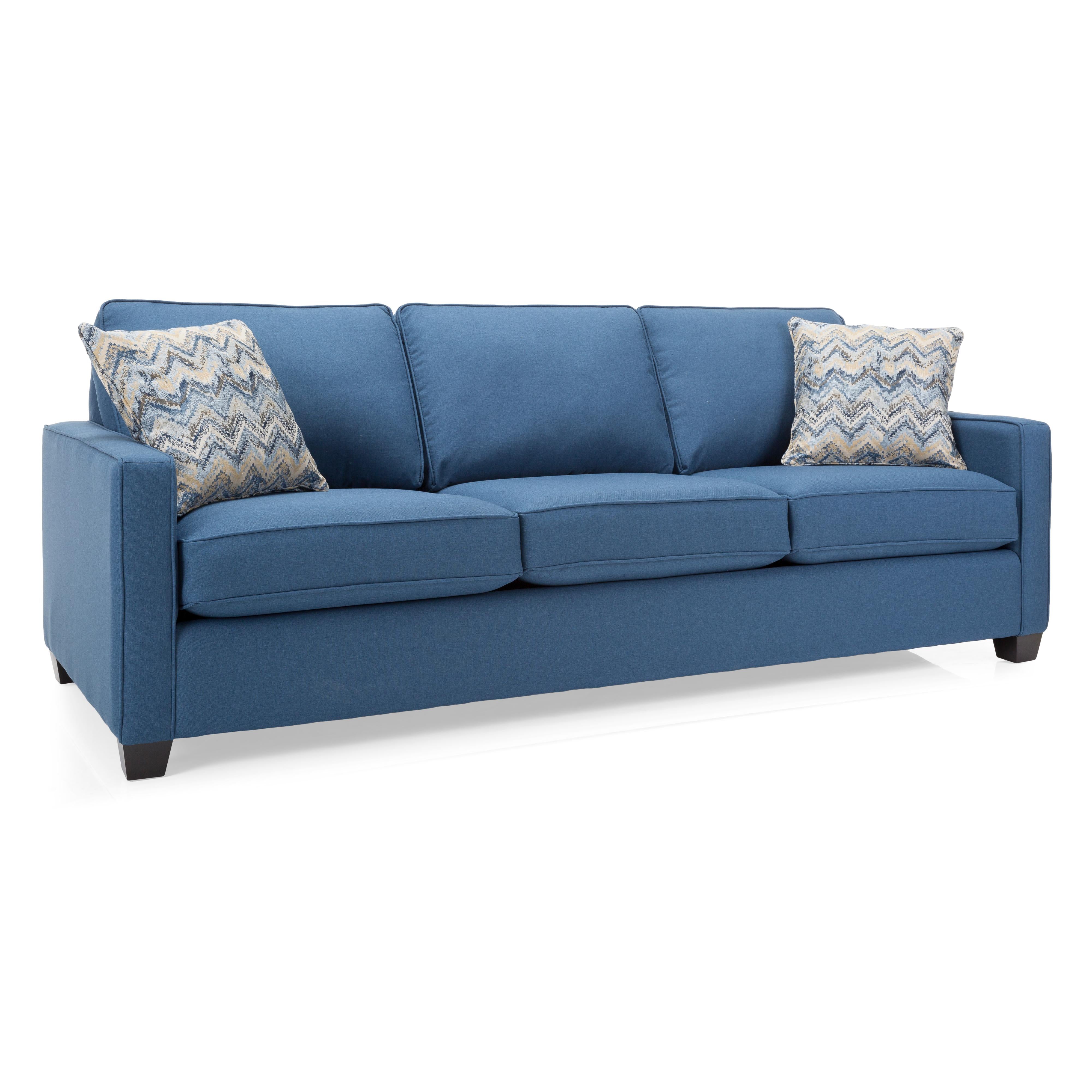 Decor-Rest Furniture Stationary Fabric Sofa 2855-S94 94" Sofa - Image 2