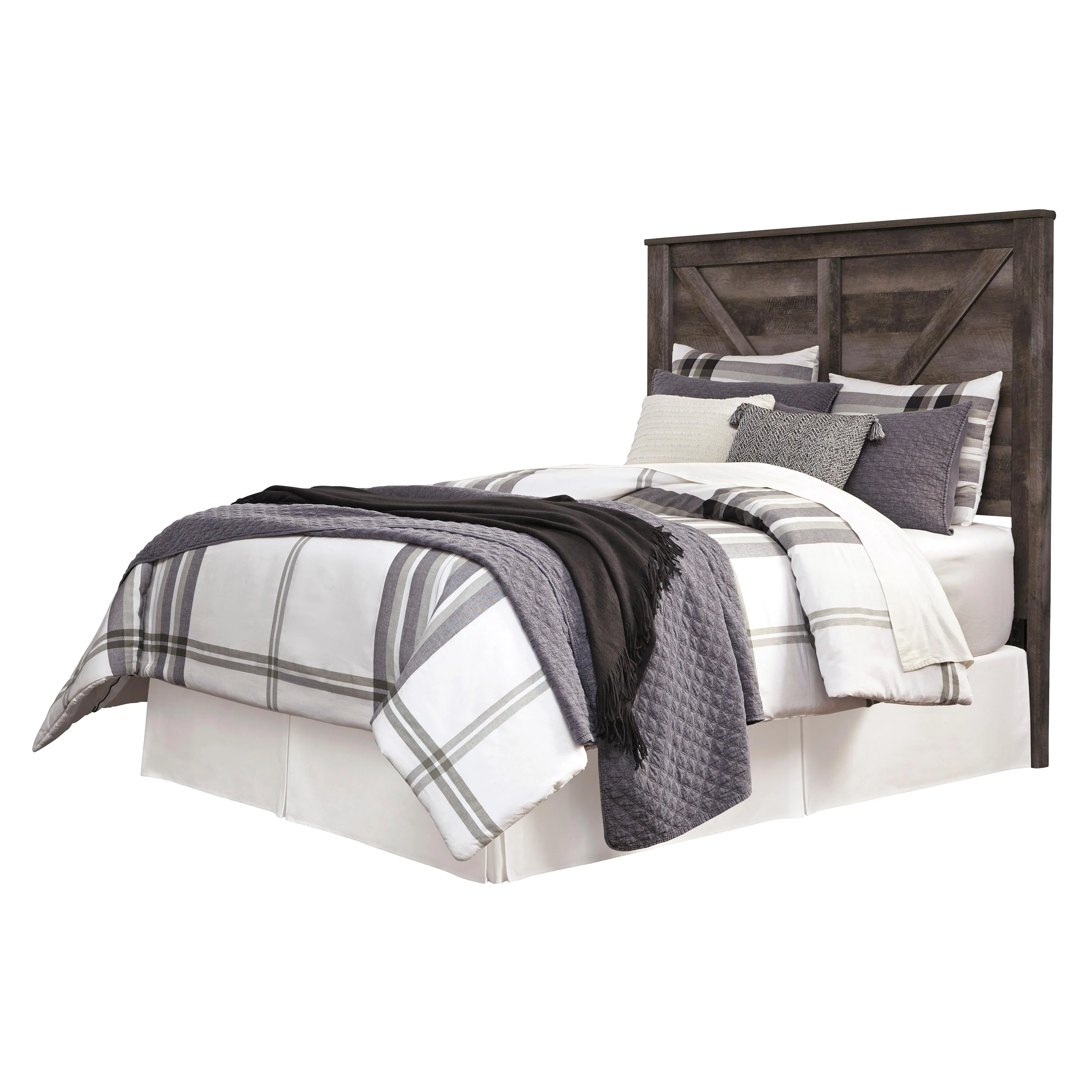 Signature Design by Ashley Wynnlow B440-57 Queen Crossbuck Panel Headboard - Image 3