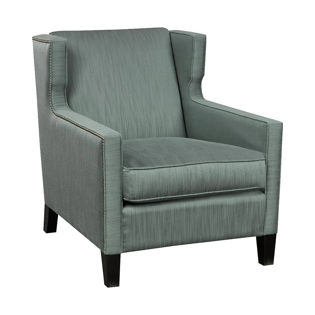 Brentwood Classics Alana Stationary Fabric Accent Chair Alana 265-20 Accent Chair – Dayglow Mineral