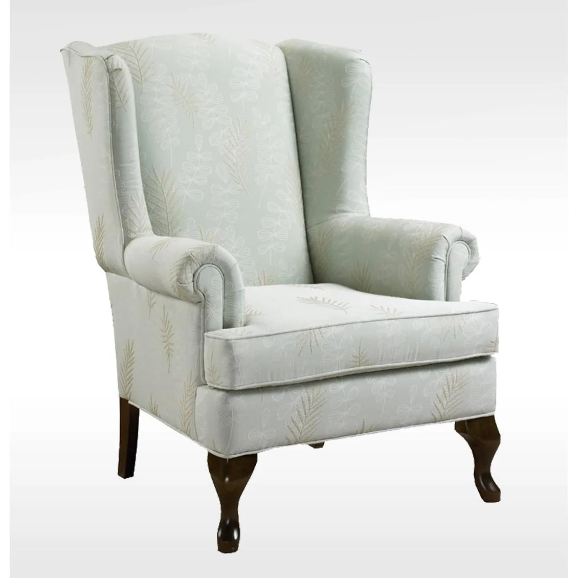Brentwood Classics Nora Stationary Fabric Accent Chair Nora 122-20 Accent Chair - Image 1