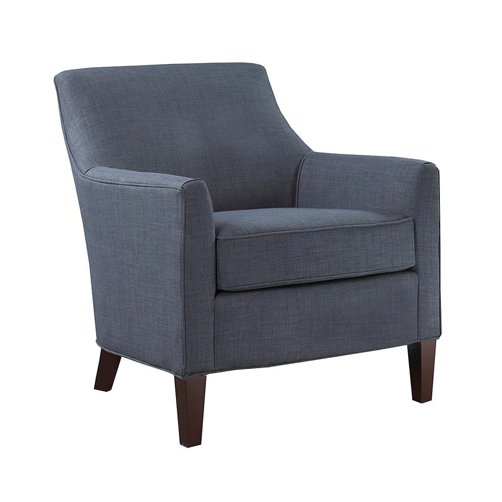 Brentwood Classics Kinsley Stationary Fabric Accent Chair Kinsley 212-20 Accent Chair - Marlow Denim - Image 1