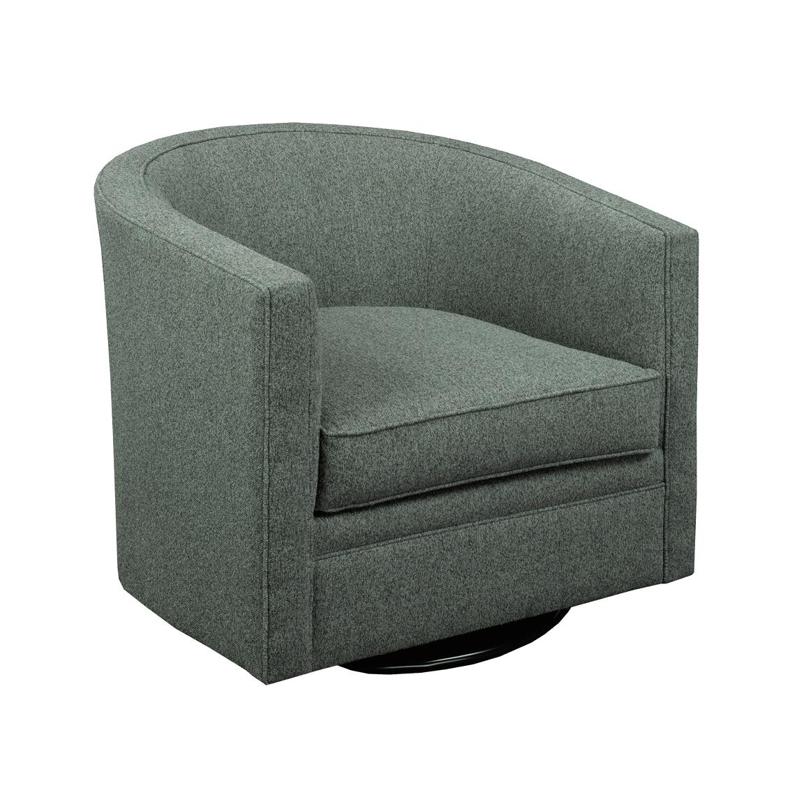 Brentwood Classics Lane Swivel Fabric Accent Chair Lane 235-24 Accent Chair - Image 1