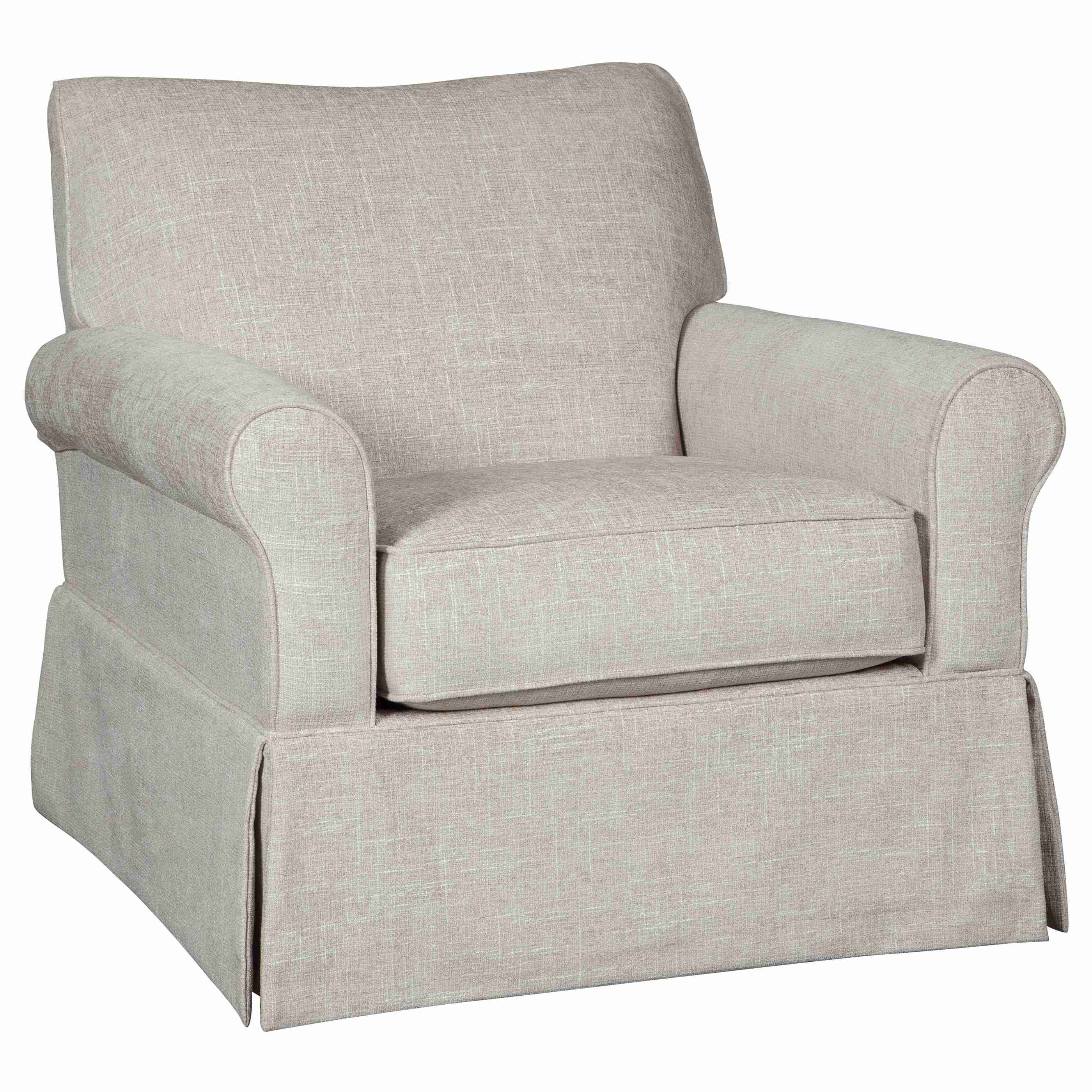 Signature Design by Ashley Searcy Swivel Glider Fabric Accent Chair A3000006