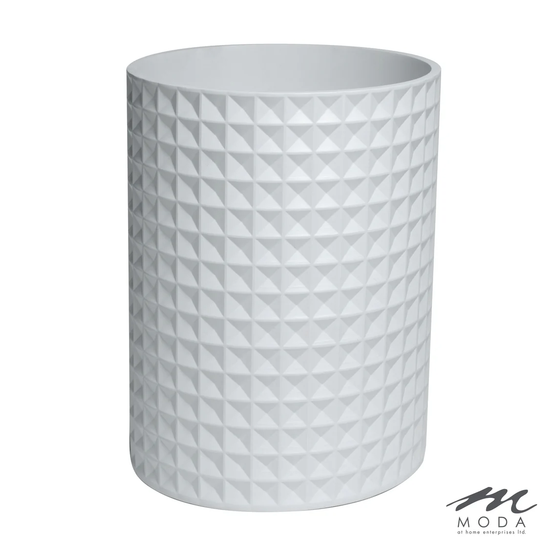 Waste Basket - Braemar White - Image 1
