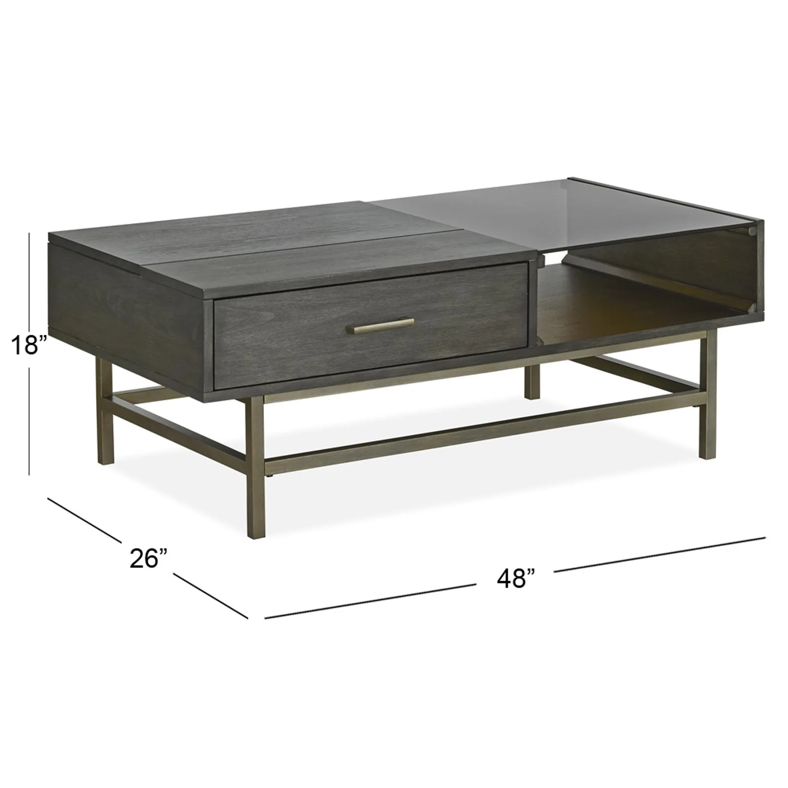 Magnussen Fulton Lift Top Cocktail Table T4574-51 - Image 3