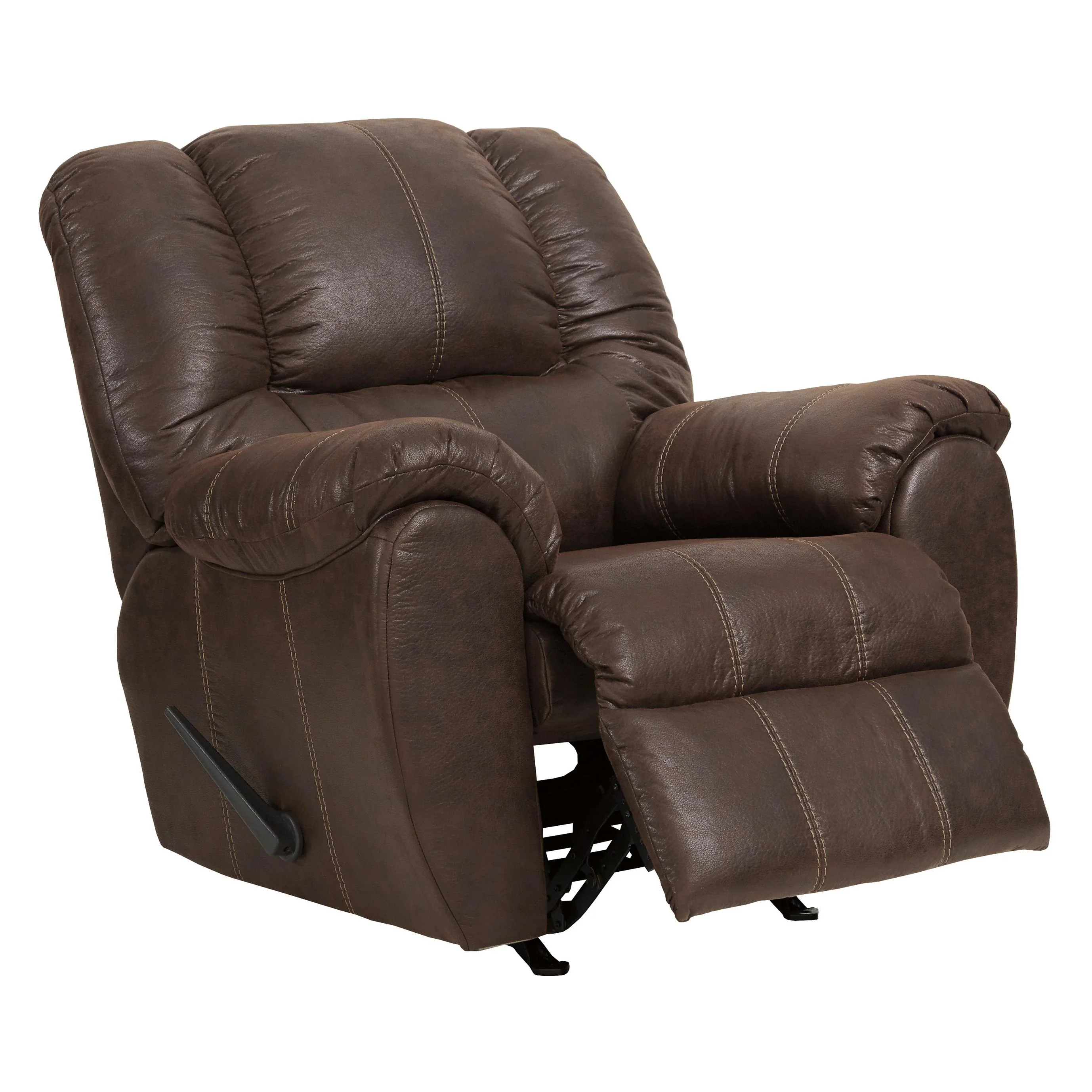 Signature Design by Ashley McGann Rocker Leather Look Recliner 1030125 - Image 2