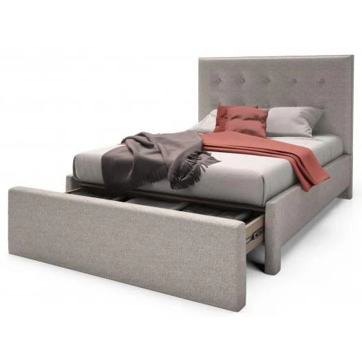 Julien Beaudoin Adam Queen Upholstered Platform Bed Adam Queen Platform Bed