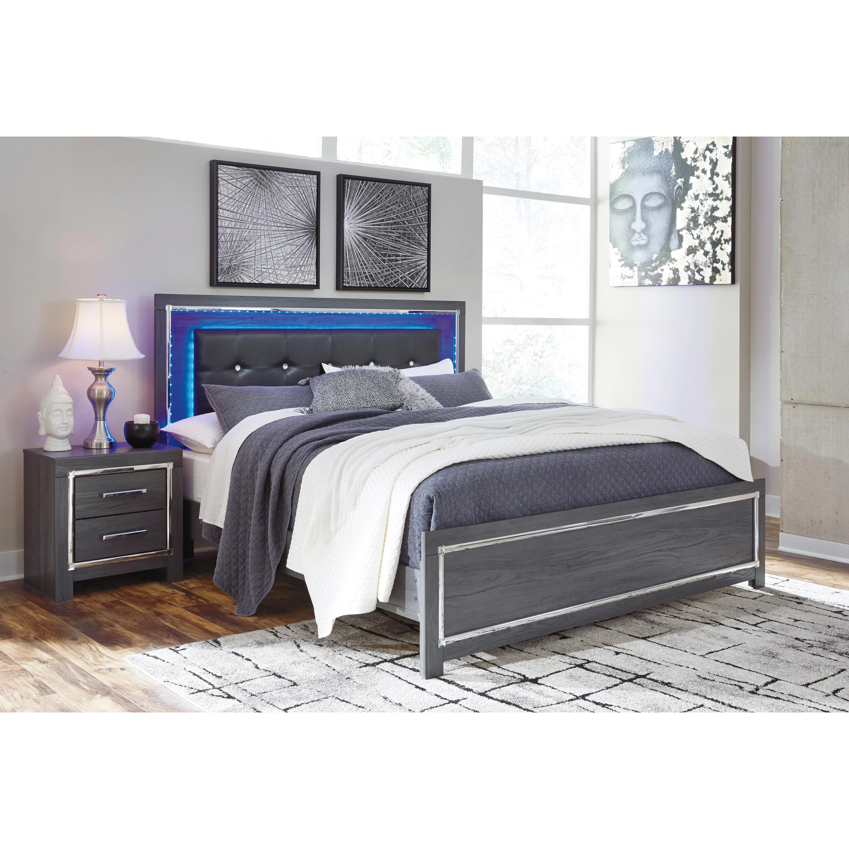 Signature Design by Ashley Lodanna King Panel Bed B214-58/B214-56/B214-97 - Image 2