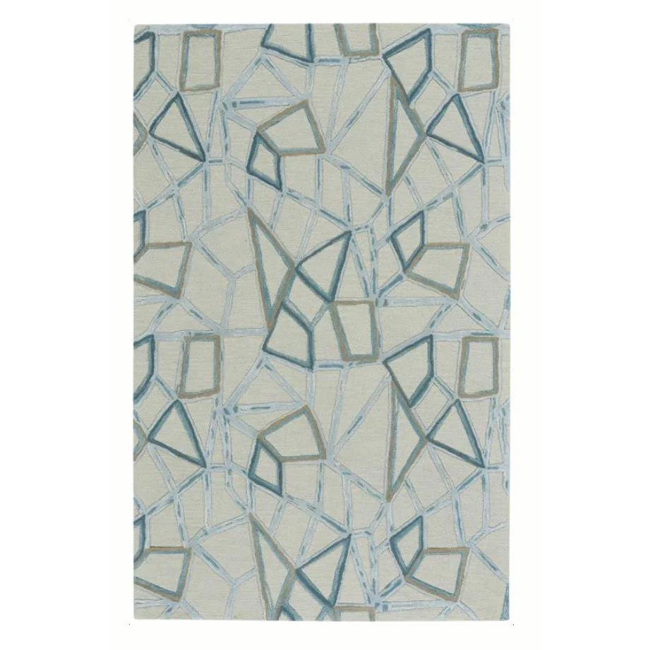 Capel Shattered 3296 5′ x 8′ Rug – Ice