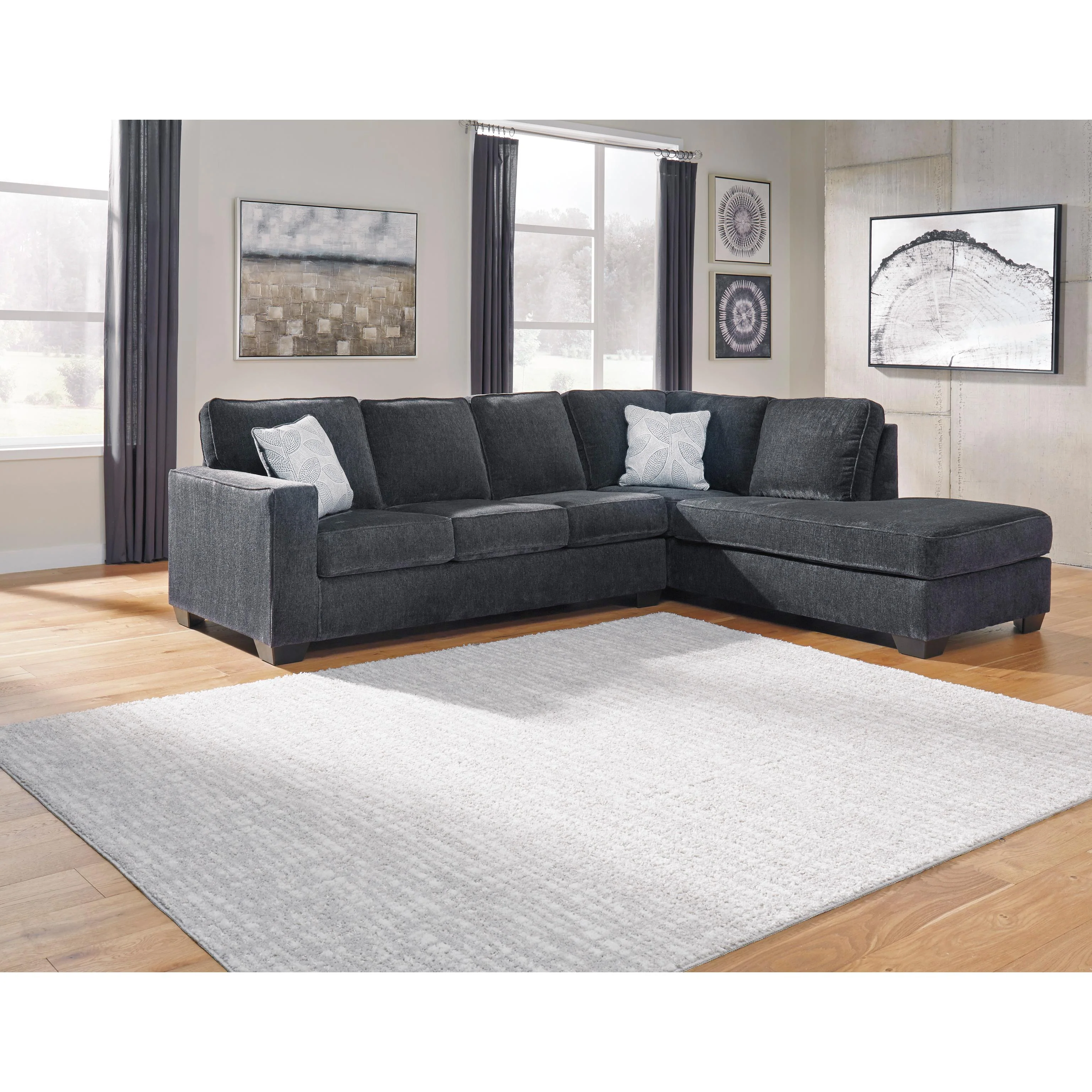Signature Design by Ashley Altari Fabric 2 pc Sectional 8721366/8721317 - Image 2