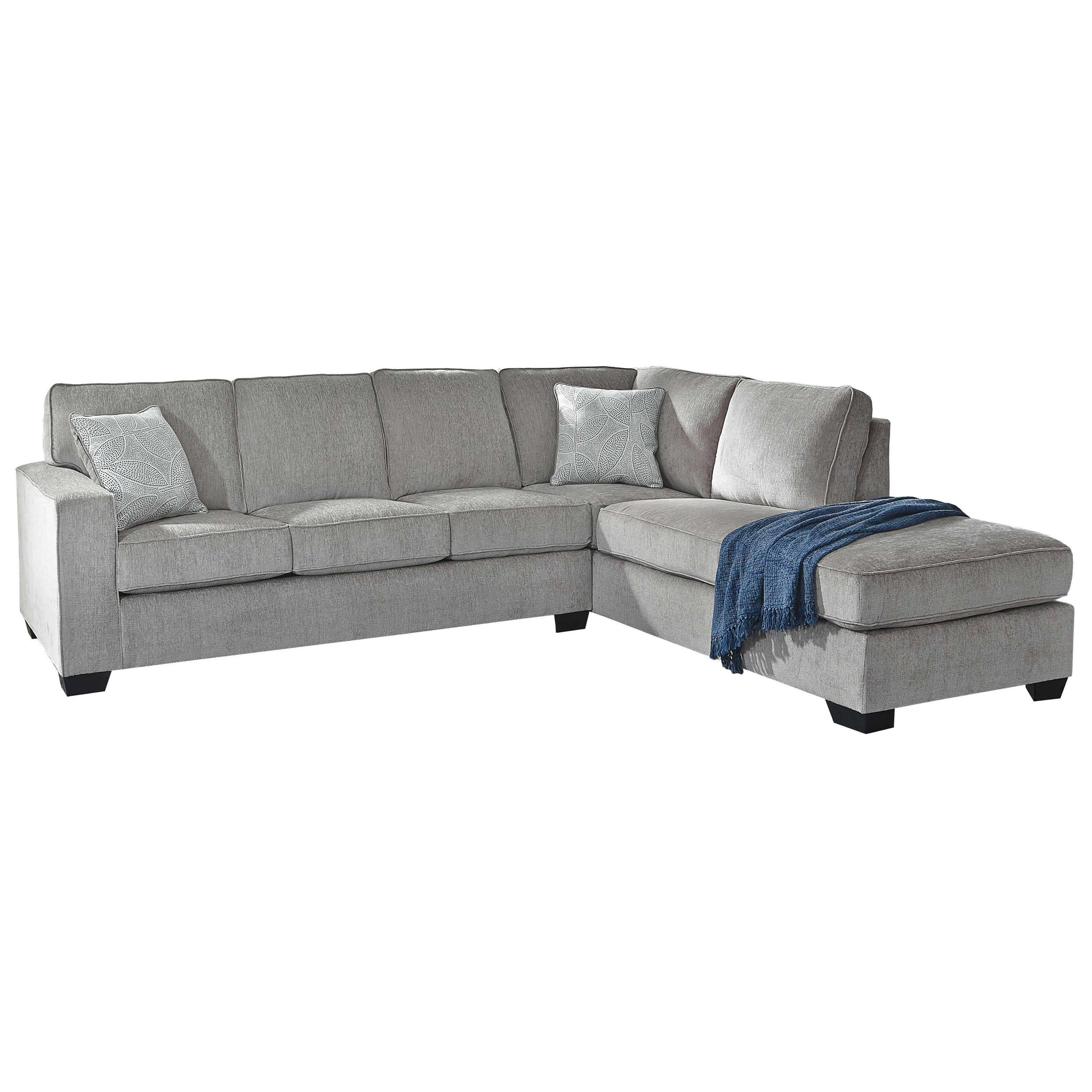 Signature Design by Ashley Altari Fabric Full Sleeper Sectional 8721410/8721417