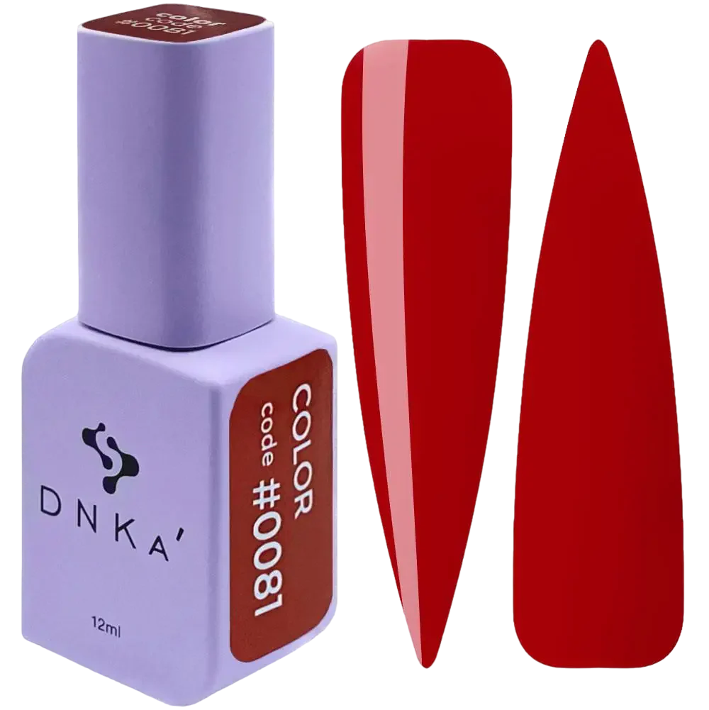GEL POLISH COLOR #0081 12ml - DNKa™ - Image 1