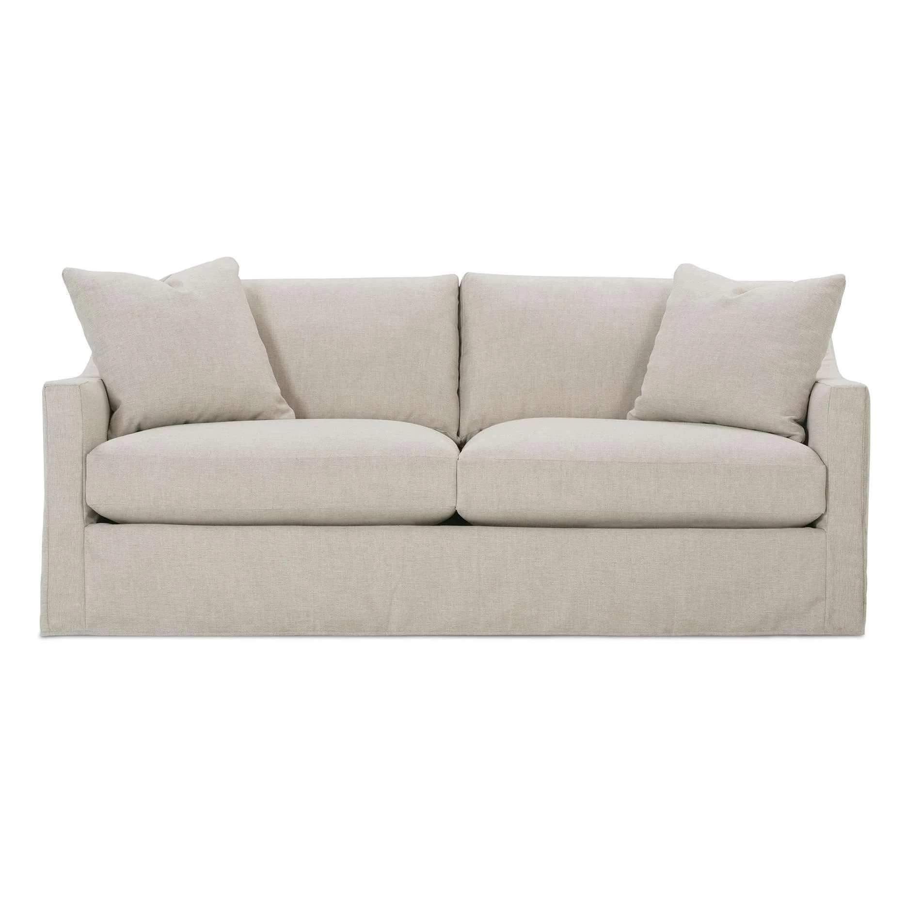 Rowe Furniture Bradford Stationary Fabric Sofa P604-SLIP-002 100CR-43 - Image 1