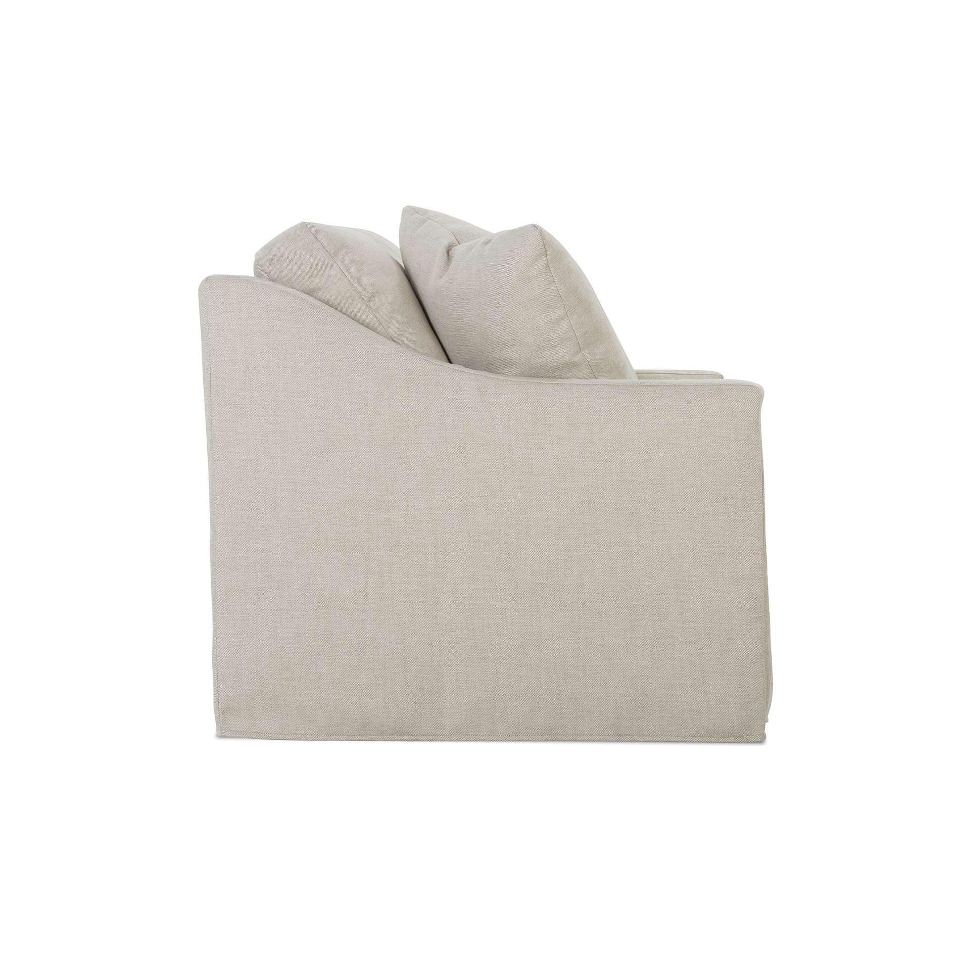 Rowe Furniture Bradford Stationary Fabric Sofa P604-SLIP-002 100CR-43 - Image 2