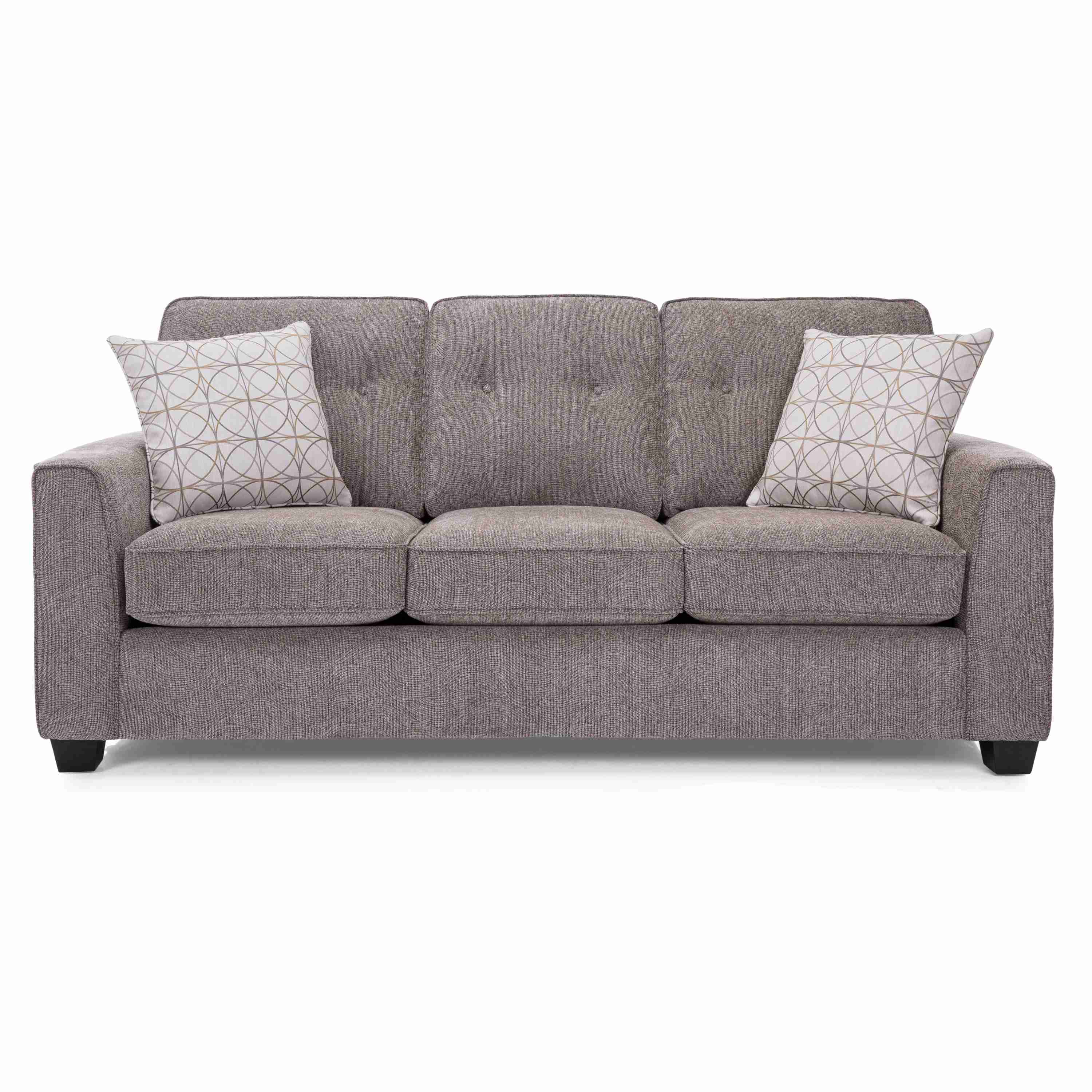 Decor-Rest Furniture Stationary Fabric Sofa 2967-S Sofa - Image 1