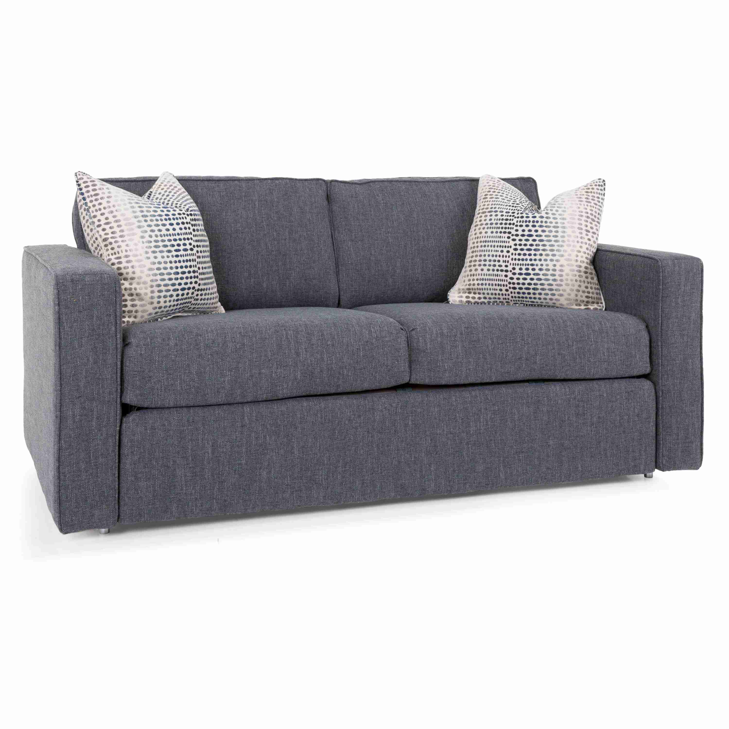 Decor-Rest Furniture Fabric Queen Sofabed 2T3QB Queen Sofabed - 2 Back Over 2 Seat - Image 2