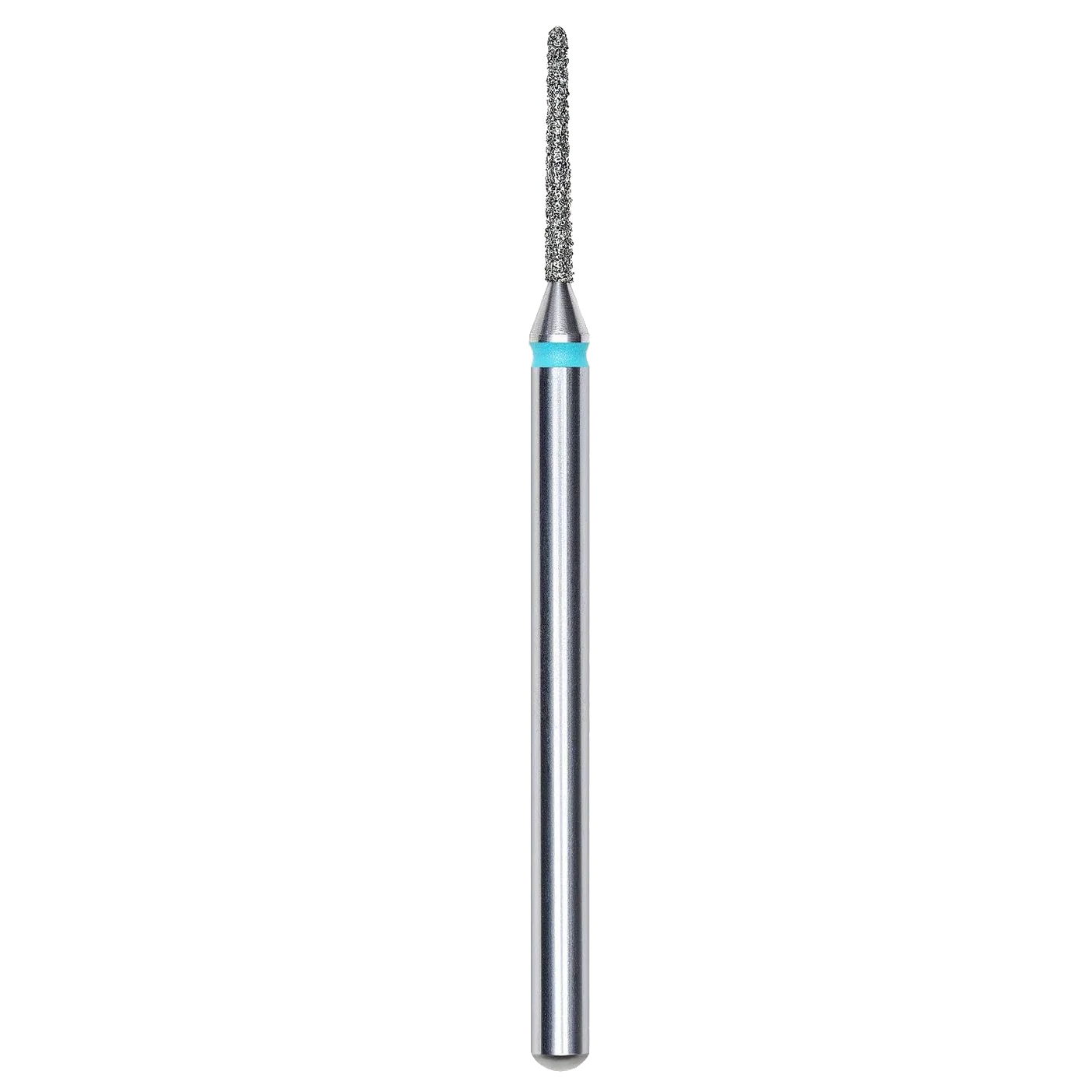 DIAMOND NAIL DRILL BIT, "NEEDLE", BLUE, HEAD DIAMETER 1/10MM (FA80B010/10) - STALEKS™ - Image 1