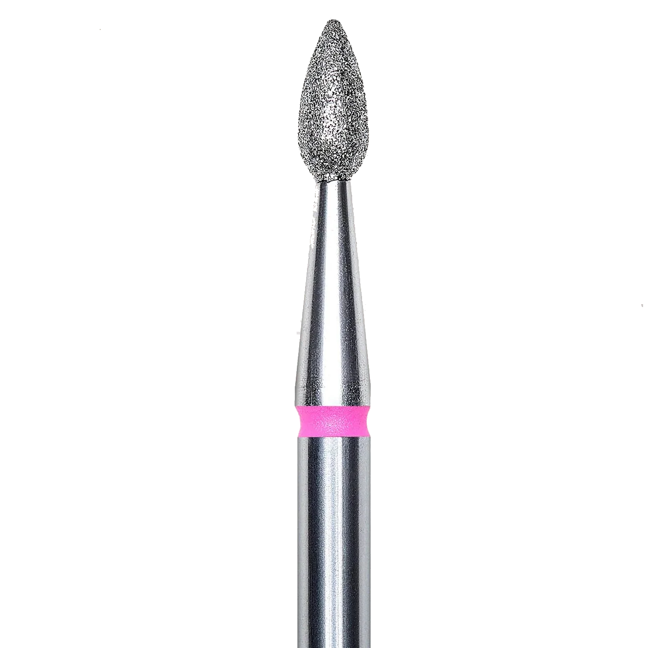 DIAMOND NAIL DRILL BIT, "DROP", RED, HEAD DIAMETER 2.3/5MM (FA40R023/5) - STALEKS™ - Image 2