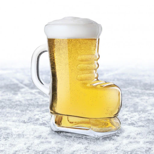 Hockey Skate Beer Glass - Image 2