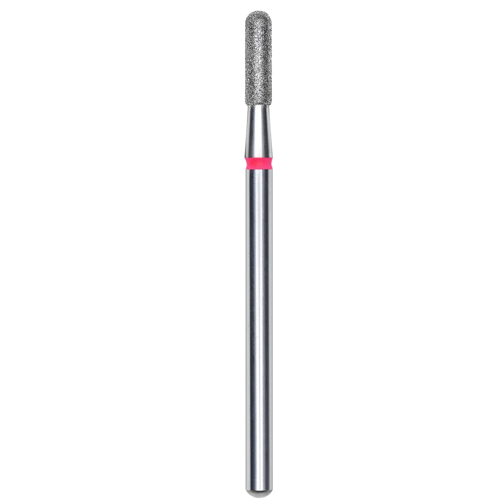 DIAMOND NAIL DRILL BIT, ROUNDED "CYLINDER", RED, HEAD DIAMETER 2.3/8MM (FA30R023/8) - STALEKS™ - Image 1