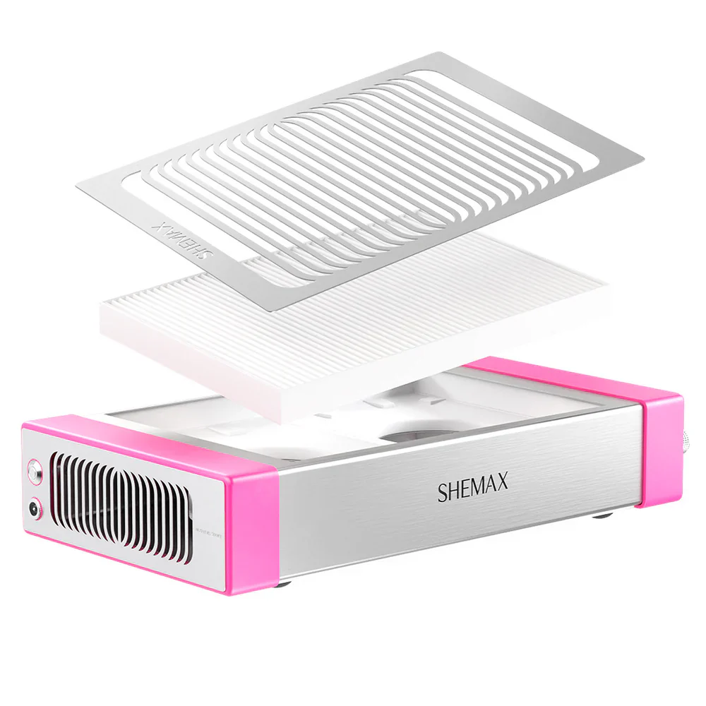 SHEMAX Style Pro Pink Nail Dust Collector - Image 2