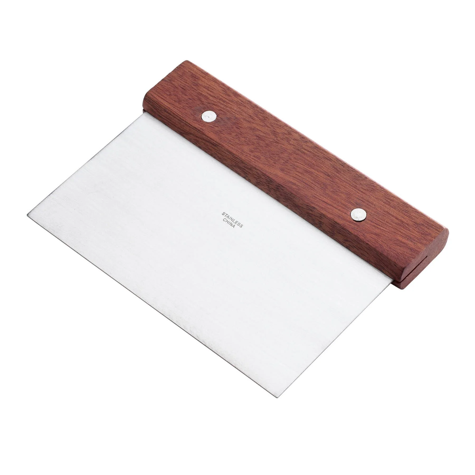 Dough Scraper, Wood Handle - Image 1