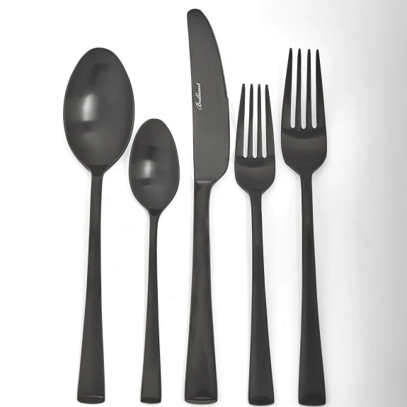 Flatware Set, Venice Black