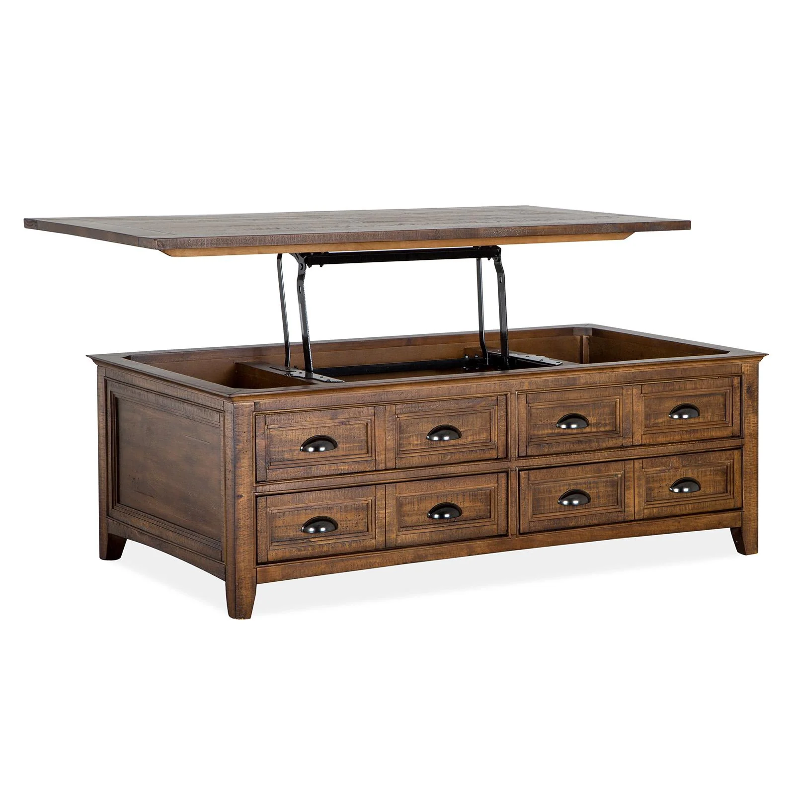Magnussen Bay Creek T4398-50 Lift Top Storage Cocktail Table with Casters - Image 2