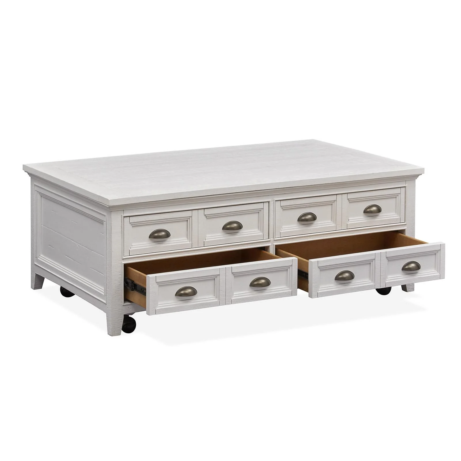 Magnussen Heron Cove T4400-50 Lift Top Storage Cocktail Table with Casters - Image 3