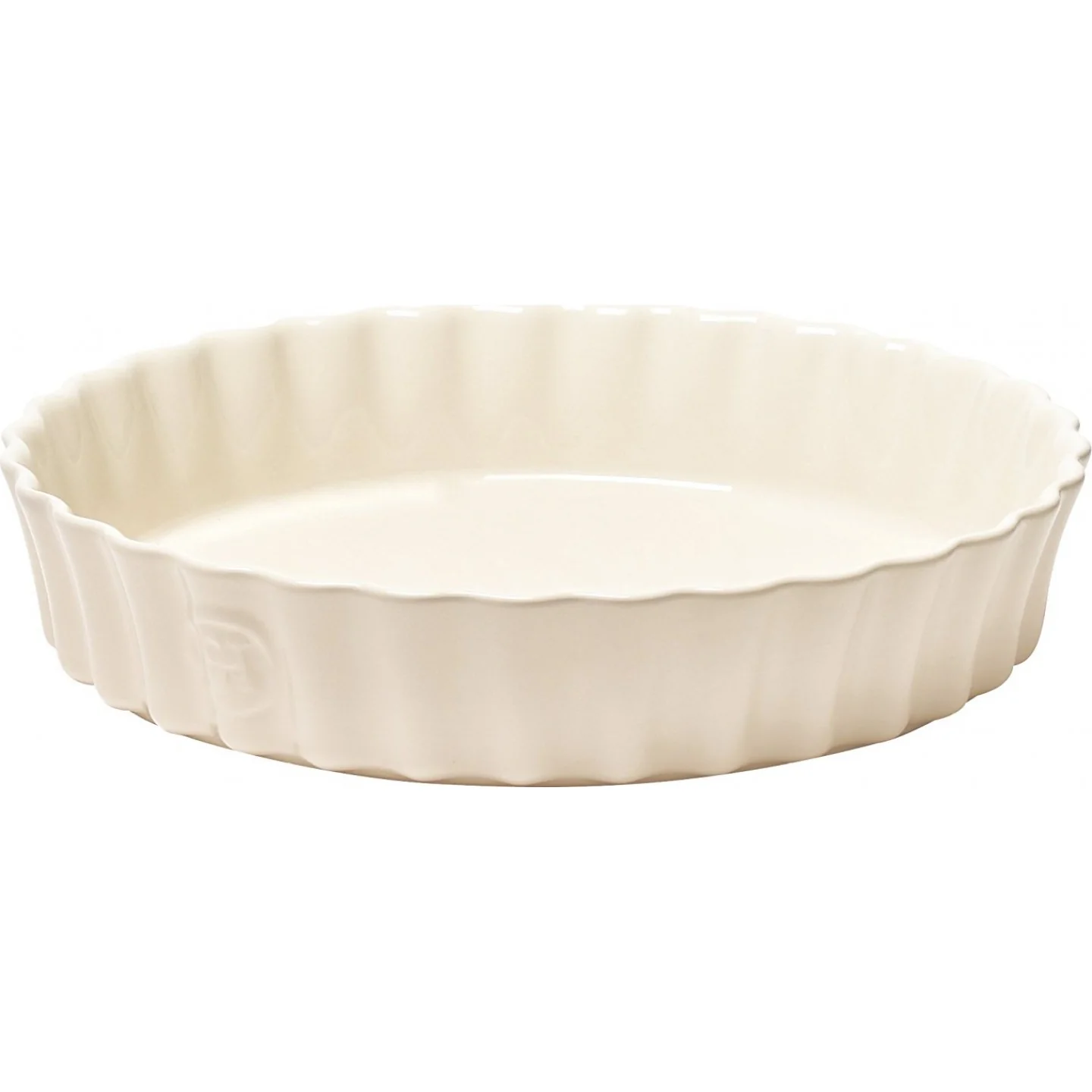 Ceramic Deep Flan Dish, Argile