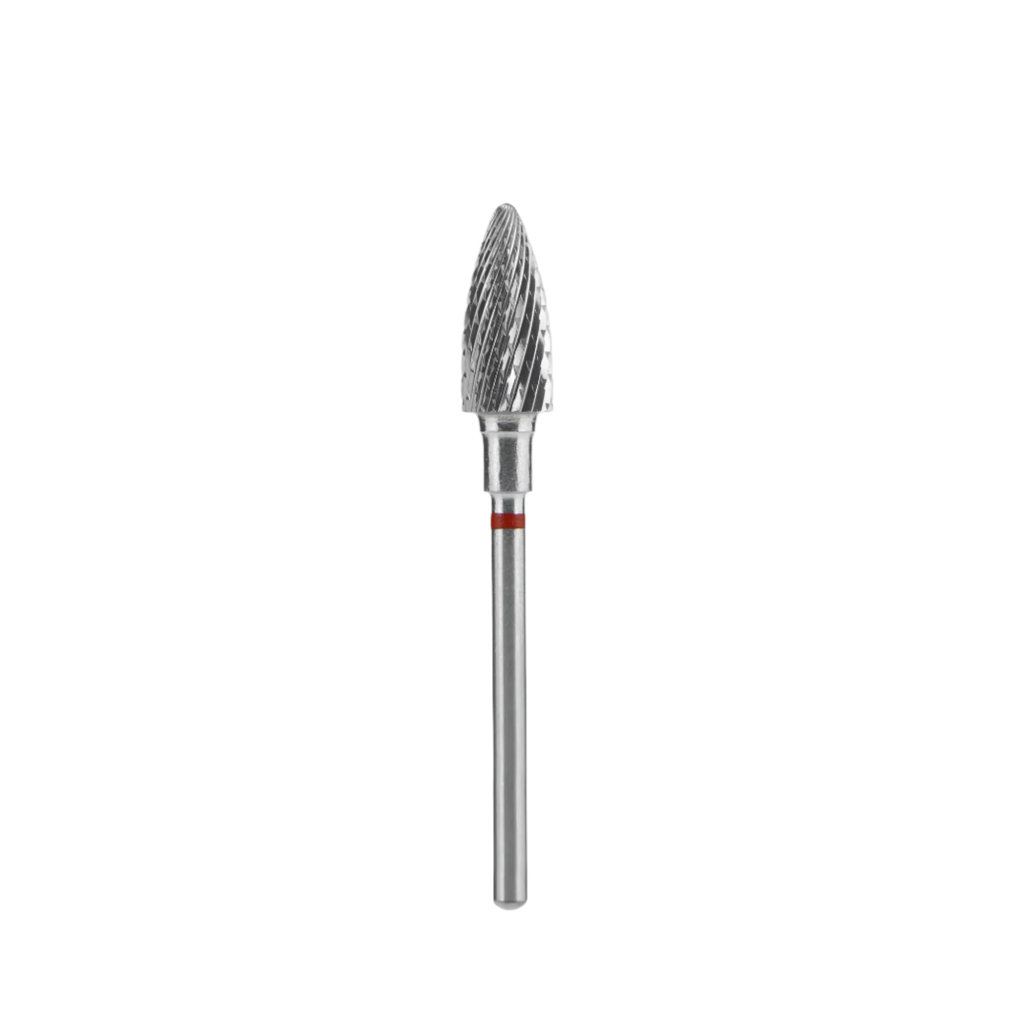 STALEKS – Carbide nail drill bit, “Pine Cone”, red hard, 6/14mm (FT110r060/14) (#213)