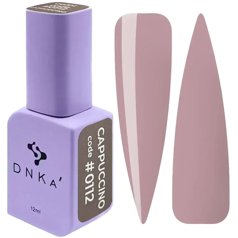 GEL POLISH COLOR #0112 CAPPUCCINO 12ml - DNKa™ - Image 1