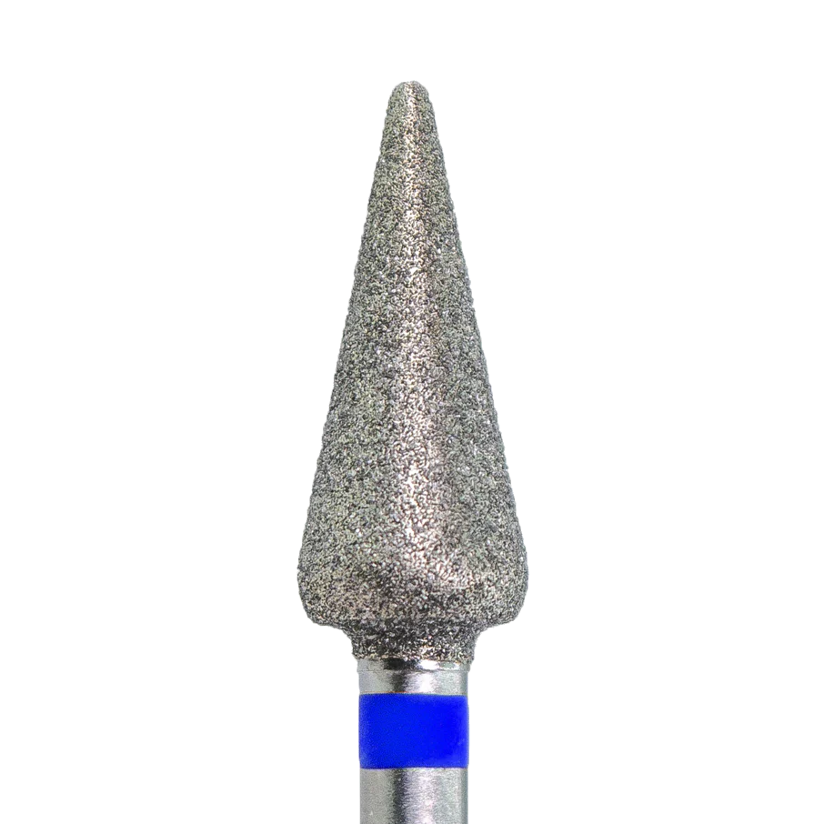 KMIZ - Diamond Nail Drill Bit Blue Drop 5.0-12.5M (#163) - Image 1