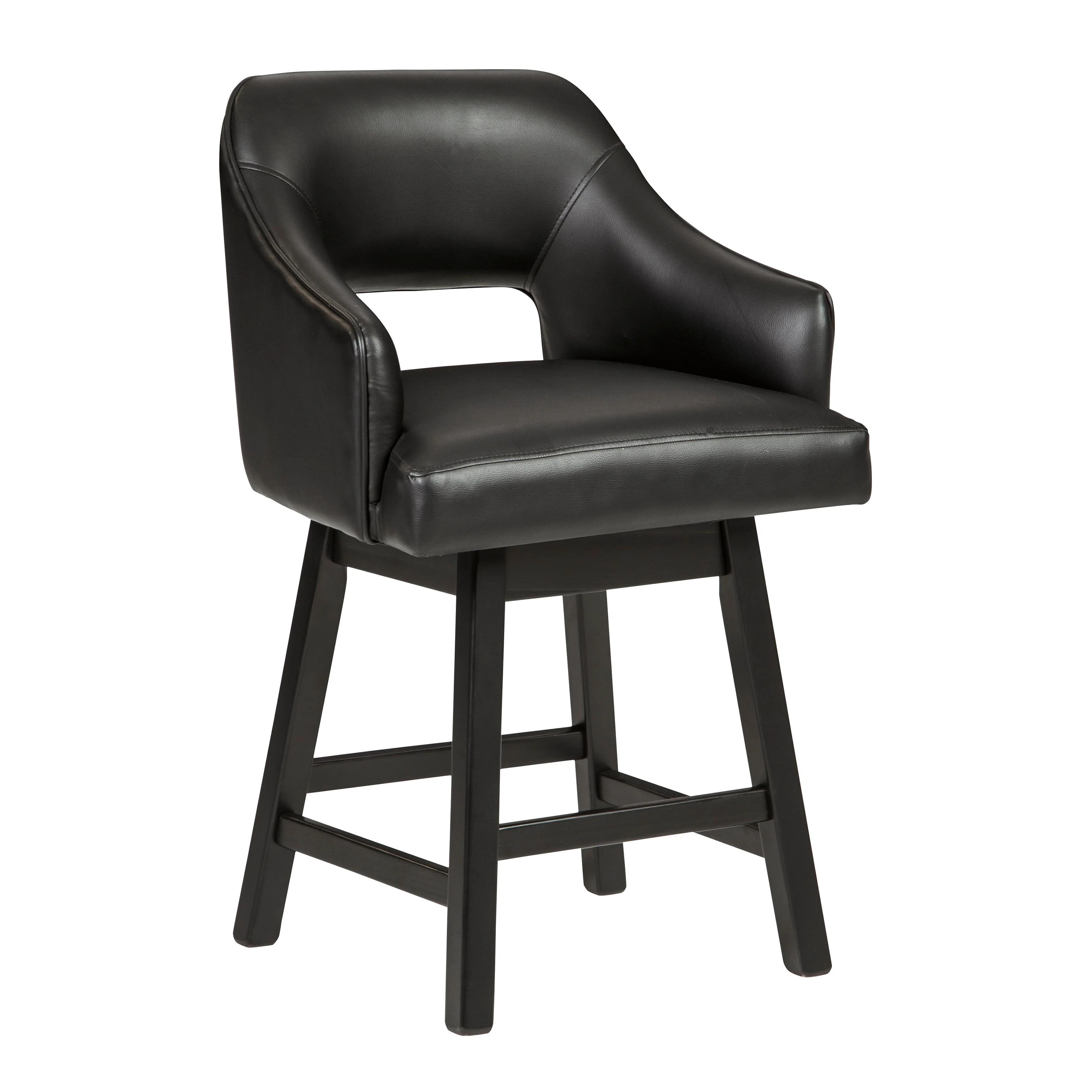 Signature Design by Ashley Tallenger D380-924 Upholstered Swivel Barstool - Image 1