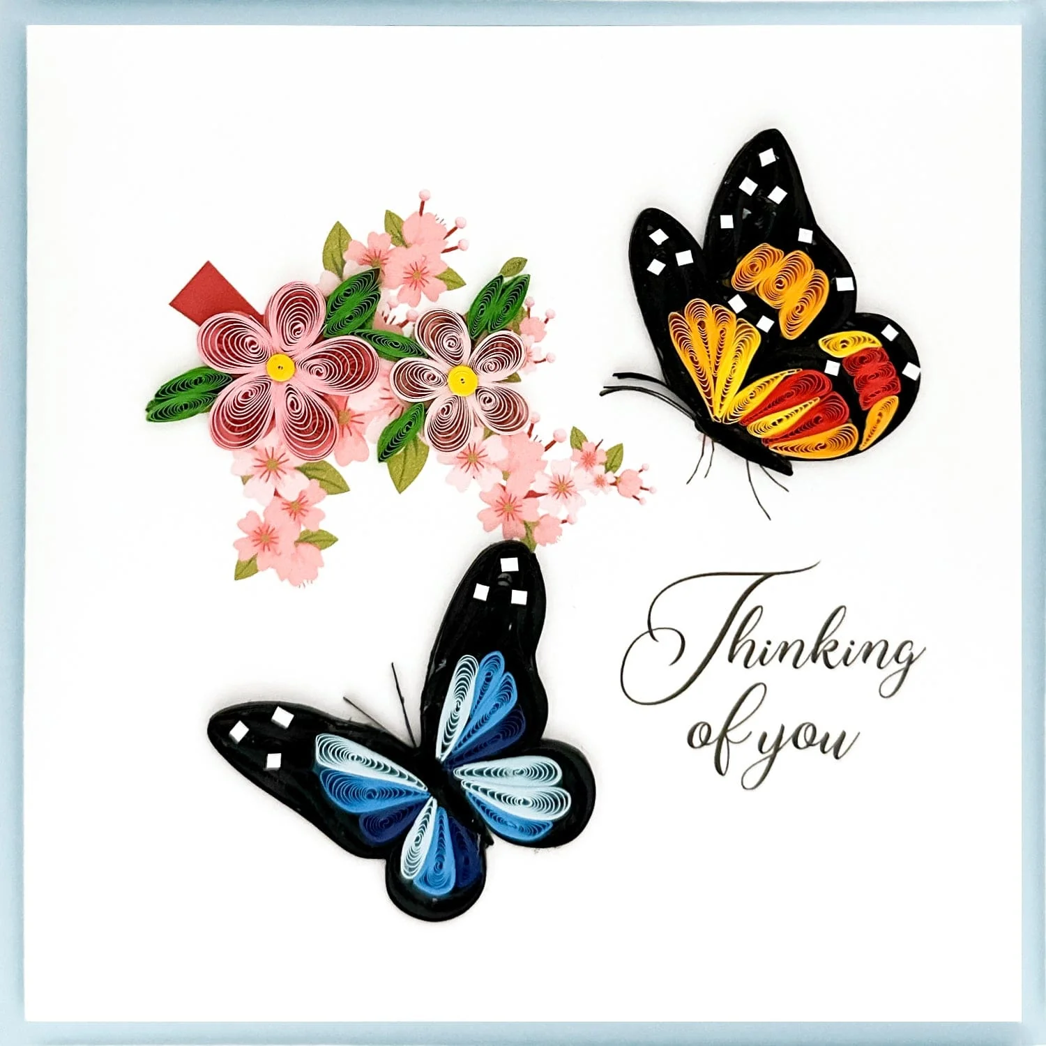 Quill Card Butterflies